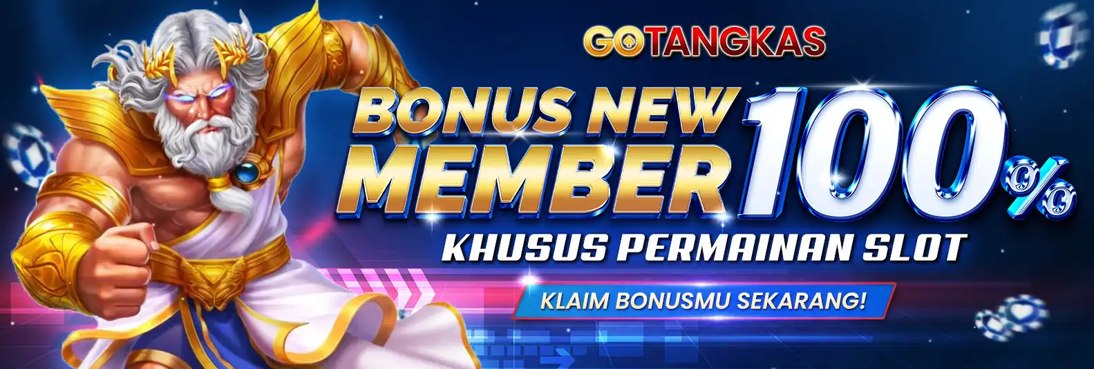 BONUS MEMBER BARU 100% SLOT