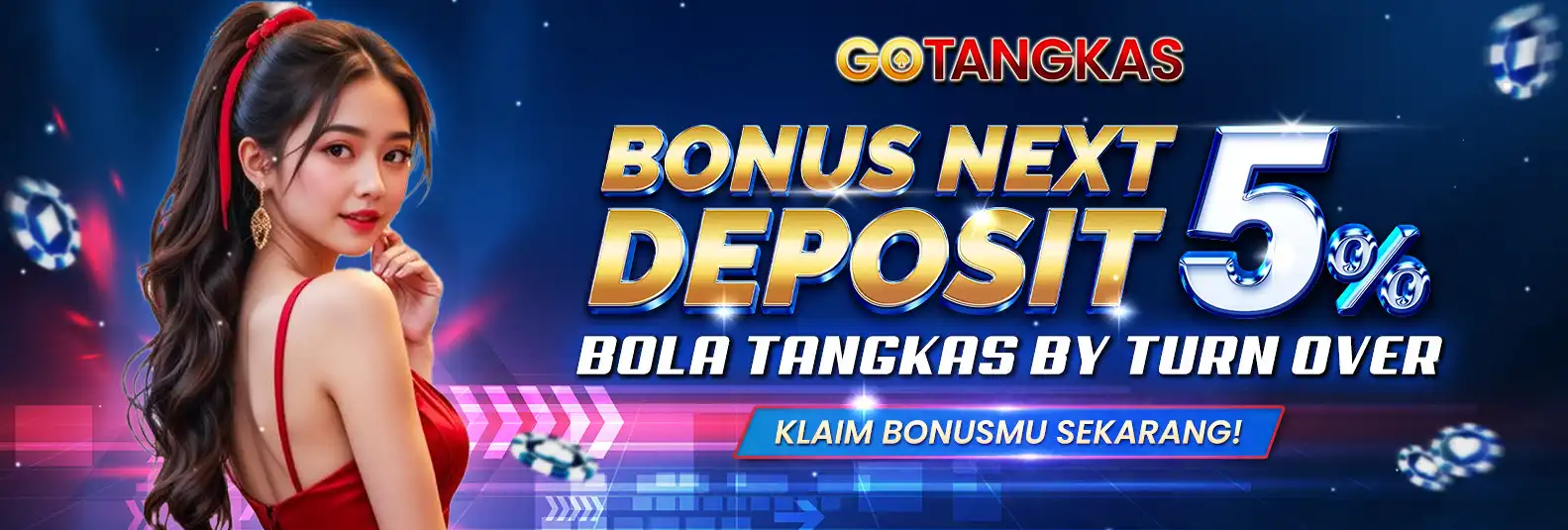 BONUS DEPOSIT 5% BOLA TANGKAS BY TURNOVER
